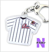 商品番号：AN-01（アクリル上半身Xナスカン）