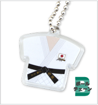 商品番号：AB-01（アクリル上半身Xボールチェーン）