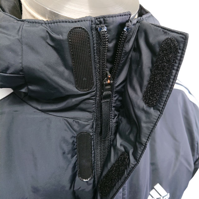 新品・未使用 アディダス S サッカー フットサル ベンチコート adidas（アディダス） ジュニア ロングコート キッズ サッカー