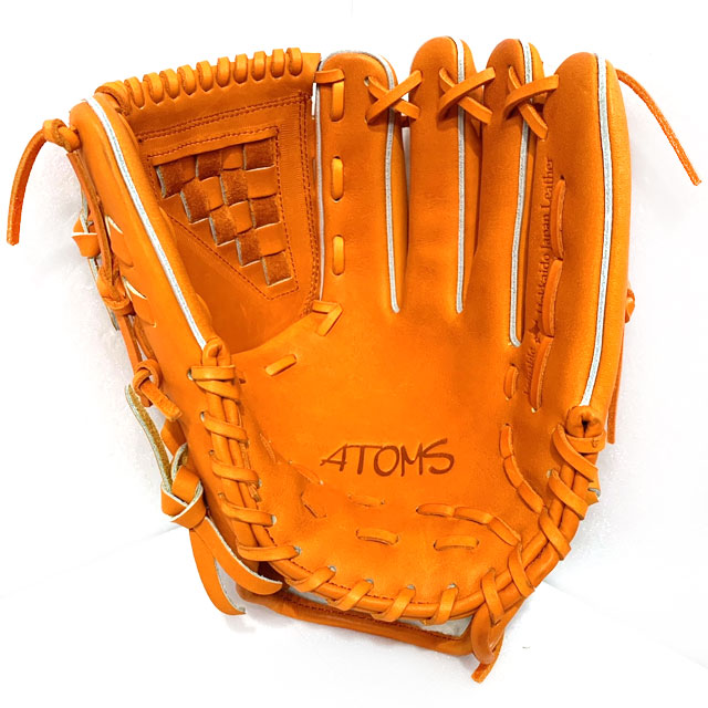 アトムズATOMS 硬式グローブAGL-1003 オレンジ アトムズ 硬式