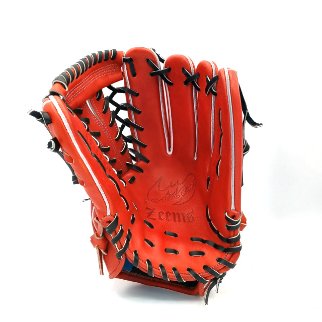 Zeems 一般軟式 三方親シリーズ 外野手 グローブ　レッド Zeems 一般軟式 三方親シリーズ 外野手 グローブ レッド Zeems