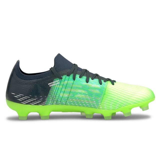 プーマ サッカースパイクウルトラ 3.3 HG/AG(グリーン×イエロー) 39％OFF！ プーマ サッカースパイク ウルトラ 3.3 HG/AG