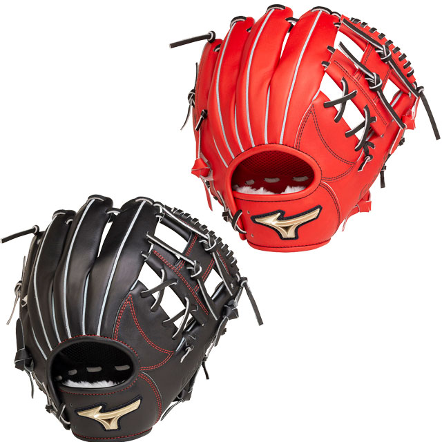 Mizuno】少年軟式用グラブ キャッチャーミット 黒 曾澤翼モデル
