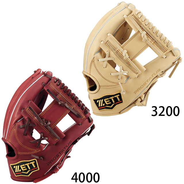 ZETT/ゼット 硬式グラブ プロステイタス グローブ サイズ4
