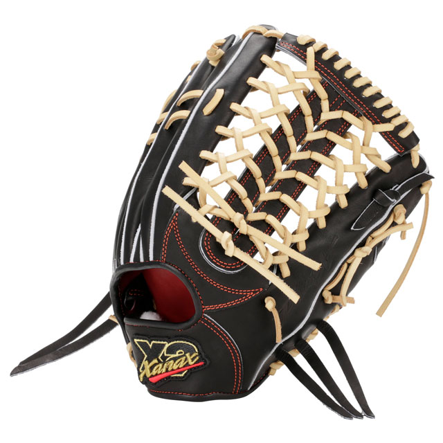 野球　プロ実使用　ザナックス　外野用　右投げ　 硬式　グラブ　グローブ ザナックス グローブ 大人 一般 一般硬式 トラスト