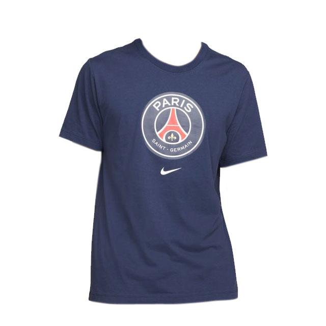 ナイキ サッカー ウェア Psg クレスト S S Tシャツ ネイビー オフピッチ Nike22ss Dj1316 410 スポーツサクライ スポサク公式通販サイト 大阪のサッカー フットサル専門店