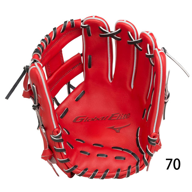 ミズノ　軟式グラブ　内野手用　1AJGR27403  ブラック ミズノ 軟式グラブ グローバルエリート H Selection SIGNA 22FW