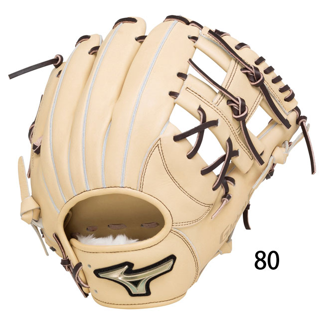 ミズノ　軟式グラブ　内野手用　1AJGR27403  ブラック ミズノ 軟式グラブ グローバルエリート H Selection SIGNA 22FW