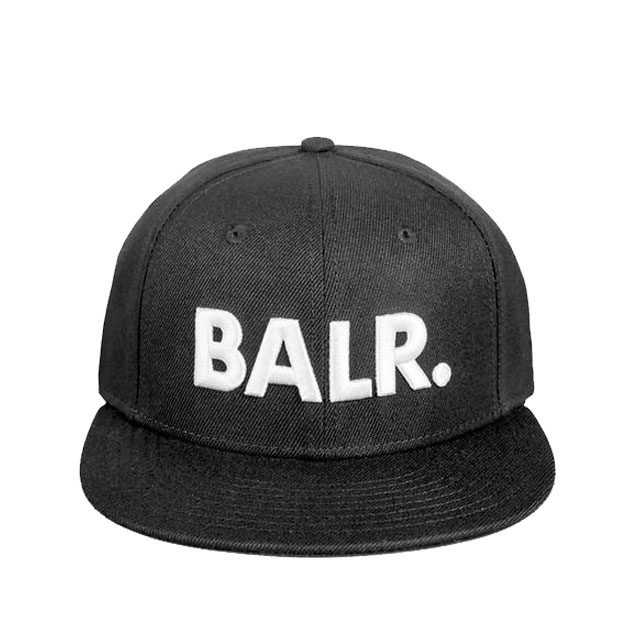 【BALR./ボーラー】 BRAND COTTON CAP ブラック キャップ 帽子 サッカー スポーツ 【BALANCE STYLE】  B10412-BLACK