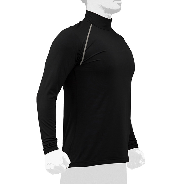 24%OFF ミズノ 裏起毛 ハイネック アンダーシャツ 長袖 野球 中学生