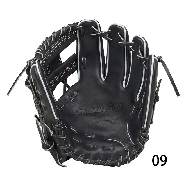 42 40％引 ミズノ 硬式用グラブ ブラック サイズ9 内野手用 1AJGH28513 グローバルエリート 新品 ミズノ（MIZUNO）（メンズ）硬式用グラブ 内野手用 野球グローブ