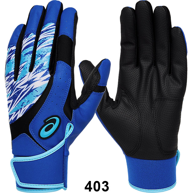 アシックス バッティング用手袋 カラー 野球 一般 少年 グローブ 打者