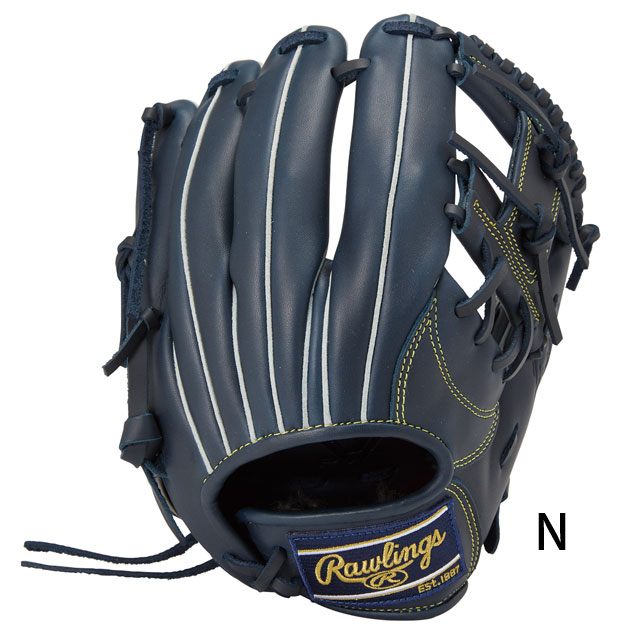 Rawlings 軟式グローブ ジュニア用 Lサイズ ネイビー 交換無料