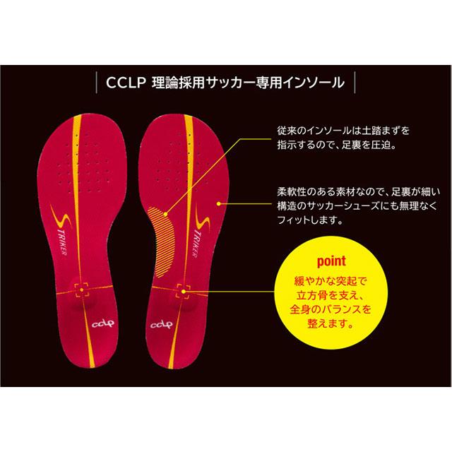 BMZ/ビーエムゼット サッカー スパイク 中敷き インソール カルパワー