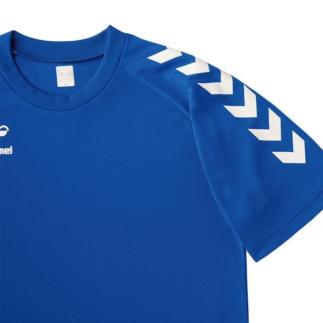 ヒュンメル サッカー フットサル ゲームシャツ 半袖 Tシャツ