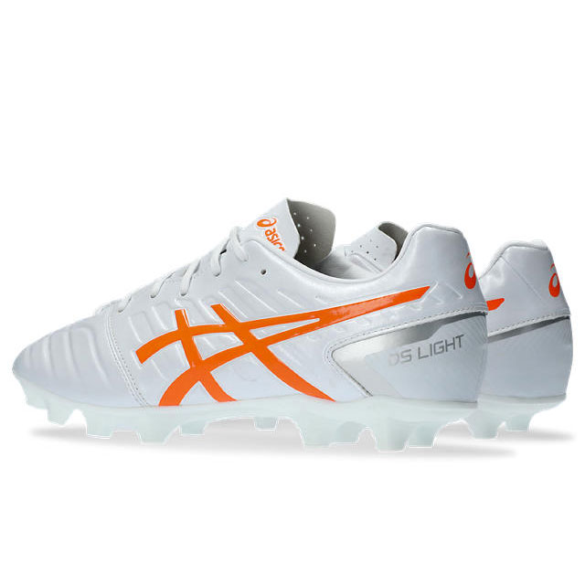 カズ様専用 新品 asics DS LIGHT ワイド 白 オレンジ 26.0