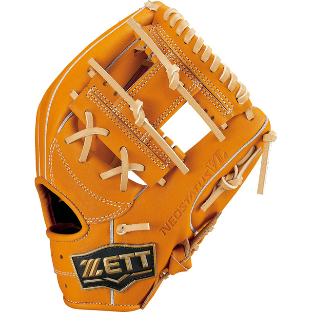 レイ 【超美品】少年野球　ZETT 軟式グローブ NEOSTATUS VL ZETT/ゼット 限定カラー 少年軟式グラブ ネオステイタス VL