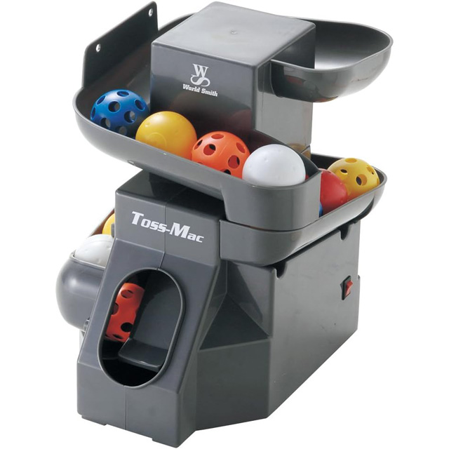 トスバッティングマシーン ユニックス 野球 練習用品 前面 トスアップマシーン TOSS-MAC
