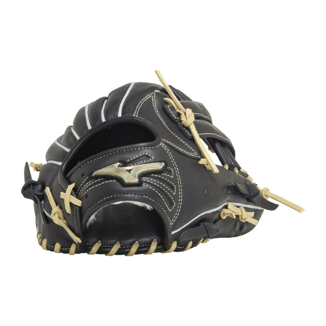 ミズノ グローバルエリート Hセレクション シグナ 軟式 外野用 グローブ MIZUNO (ミズノ) 軟式グローブ ブラック Global Elite H