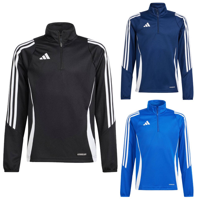 adidas 長袖ジャージ プルオーバーtiro24 アディダス サッカー フットサル ジュニア TIRO24 ティロ24