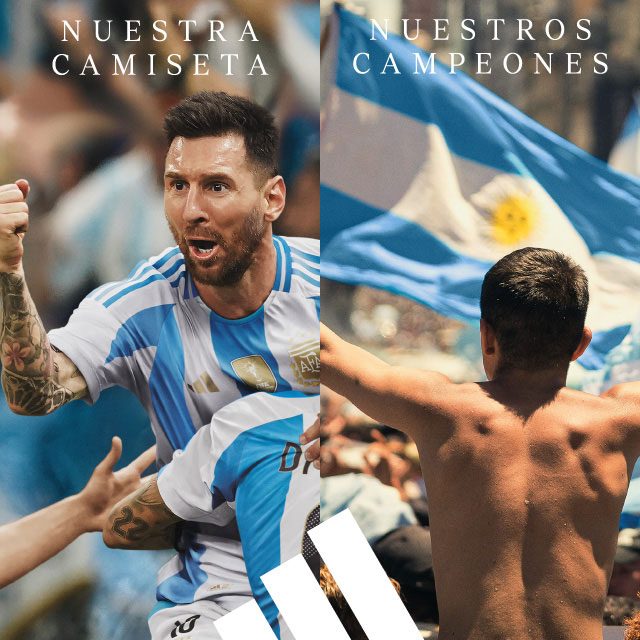 アディダス サッカー レプリカユニフォーム アルゼンチン代表 24