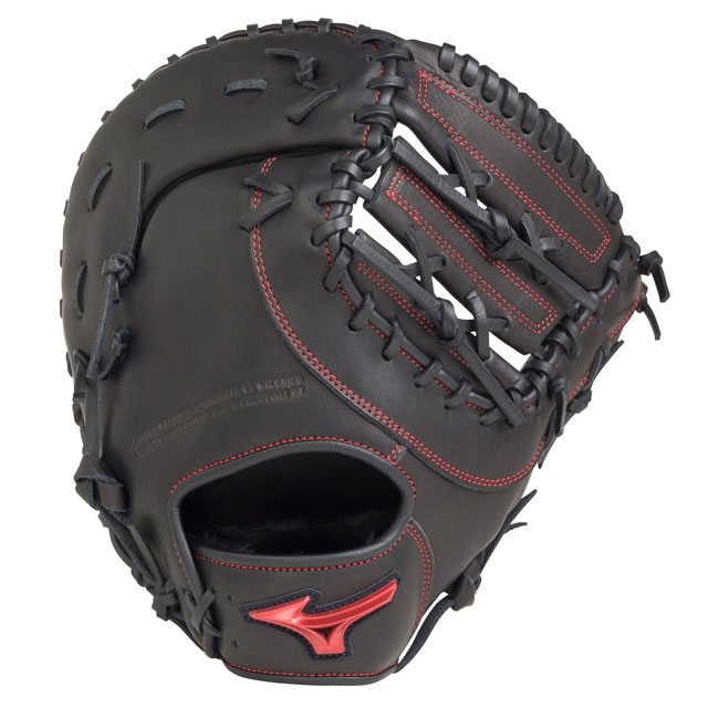 ファーストミット 軟式 右投げ ミズノ WILLDRIVE RED 一塁手用