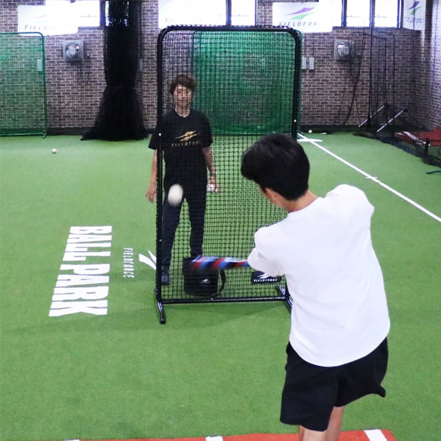 フィールドフォース フロントトス用保護ネット 硬式球対応 防球