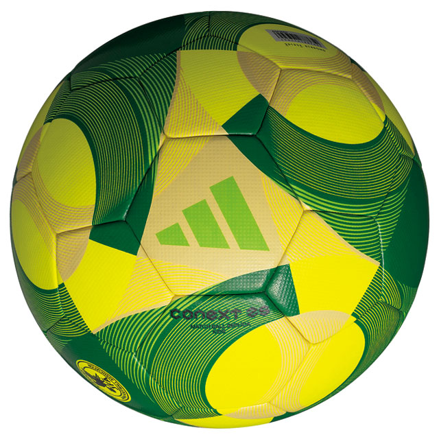 アディダス サッカーボール コネクト25 キッズ 4号球 イエロー