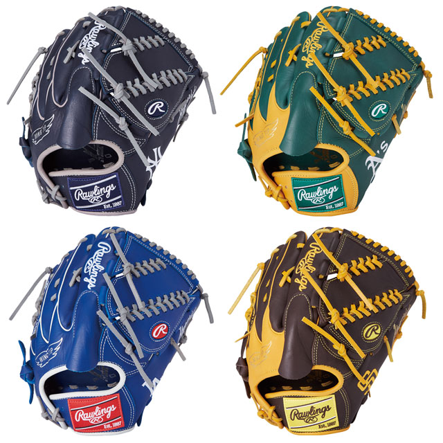 ローリングス 軟式グラブ HYPER TECH MLB TEAM Rawlings2025SS