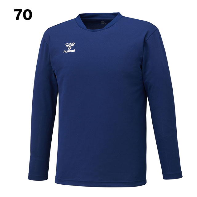ヒュンメル サッカー フットサル チーム ロングTシャツ トレーニング