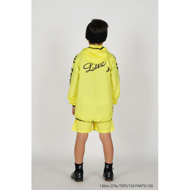新品未開封　LZSB サッカーウェア 140サイズ イエローブラック　上下セット LUZeSOMBRA Jr NEO SPINE PRA-SHIRT(ネオンイエロー) L2211006 NEONYL