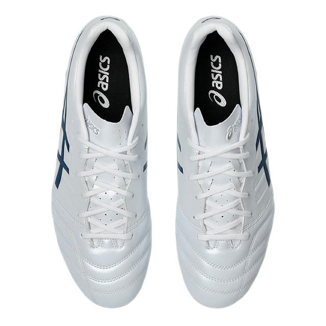 アシックス サッカースパイク DSライト GAIN ST ホワイト ブルー