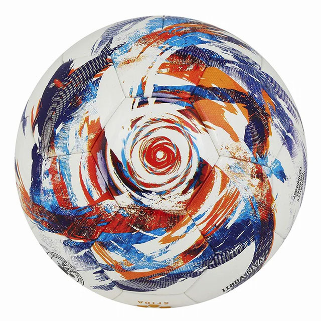 スフィーダ サッカーボール VAIS VORTI JR 4号球 ホワイト ブルー JFA