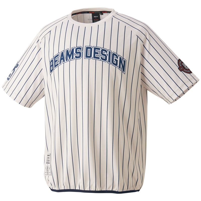 ゼット 野球 Tシャツ 半袖 丸首 大人 BEAMS ビームスデザイン