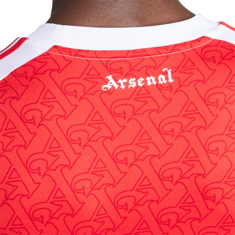 アディダス サッカー レプリカウェア アーセナルFC 25-26 ホーム 長袖 レプリカユニフォーム ベタースカーレット （adidas2025FW） KSJ55-JI9536 アディダス サッカー レプリカウェア アーセナルFC 25-26 ホーム 長袖