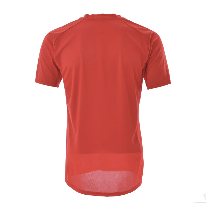 ニューバランス サッカー フットサル ウェア ゲームシャツ レッド 半袖