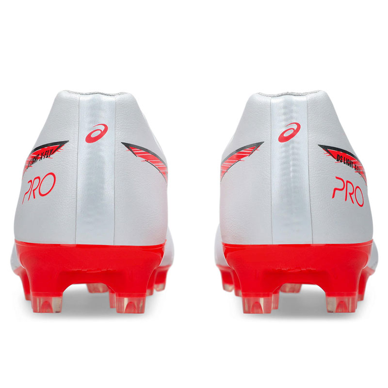 ASICS サッカースパイク ホワイト/レッド 新品タグ付き アシックス サッカースパイク DSライト X-FLY PRO 3 ホワイト