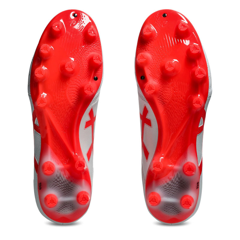 30％OFF！ アシックス サッカースパイク DSライト PRO ホワイト レッド