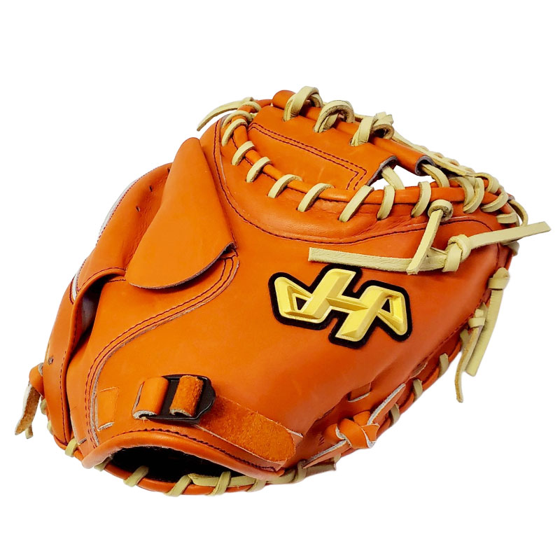 ハタケヤマ 硬式グラブ キャッチャーミット M8型 スポサクオリジナル