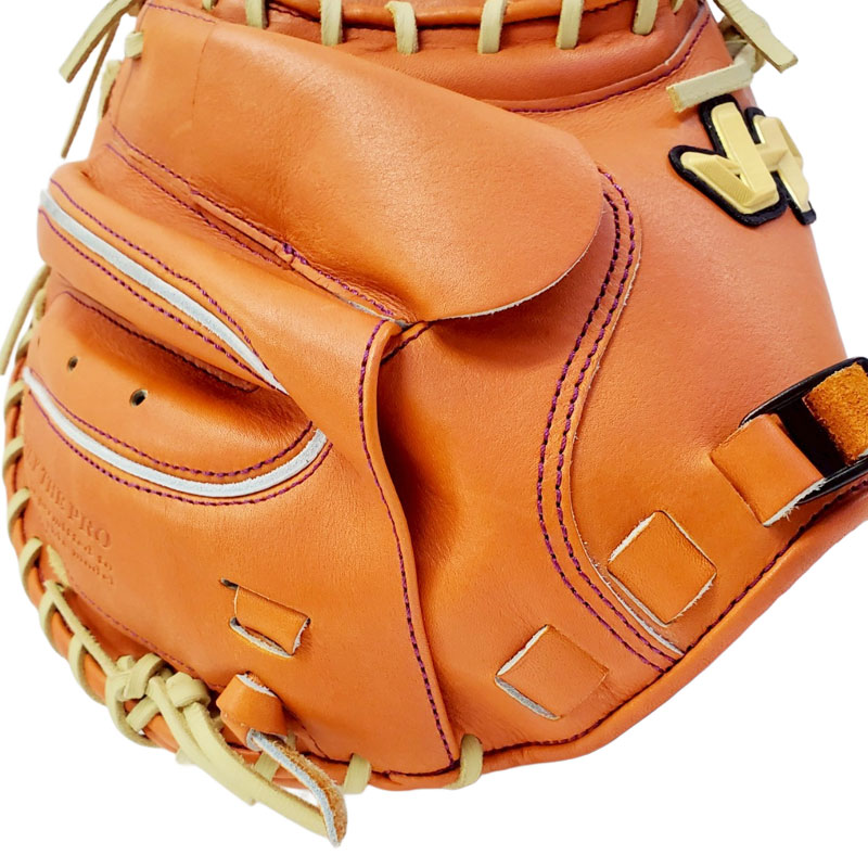 ハタケヤマ 硬式グラブ キャッチャーミット M8型 スポサクオリジナル