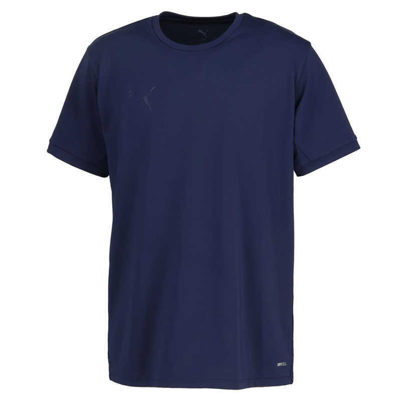 プーマ サッカー フットサル PUMAFTBL TRAVEL SSシャツ 半袖 ネイビー