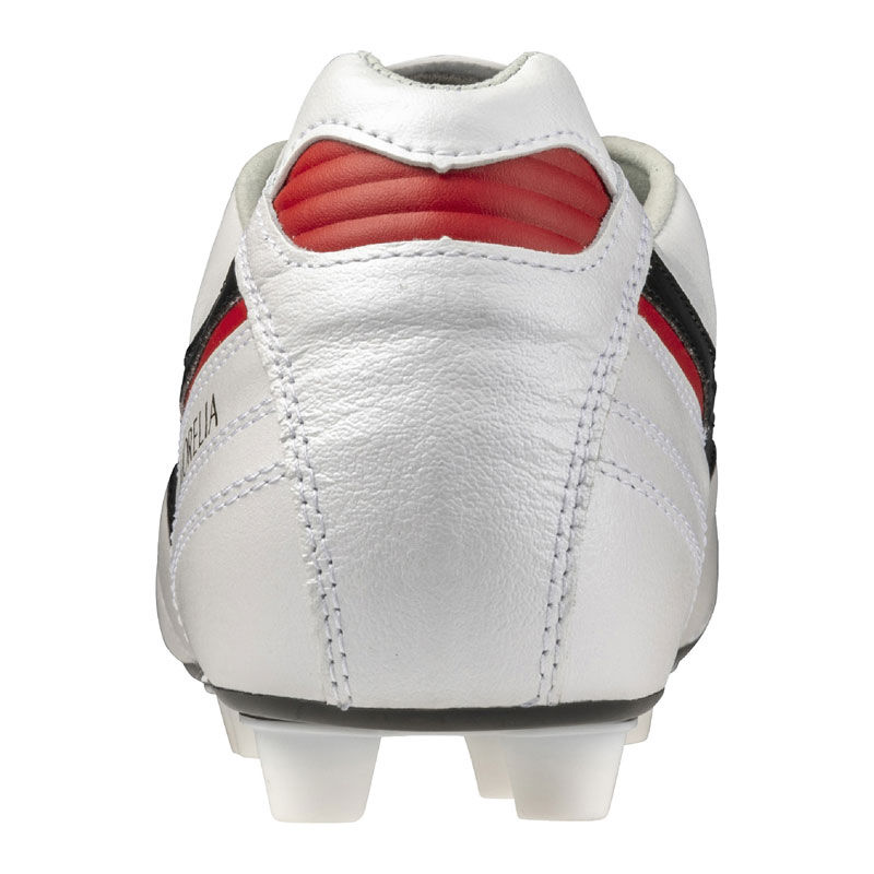 ミズノ サッカースパイク モレリア 2 JAPAN ショートタン ホワイト 土