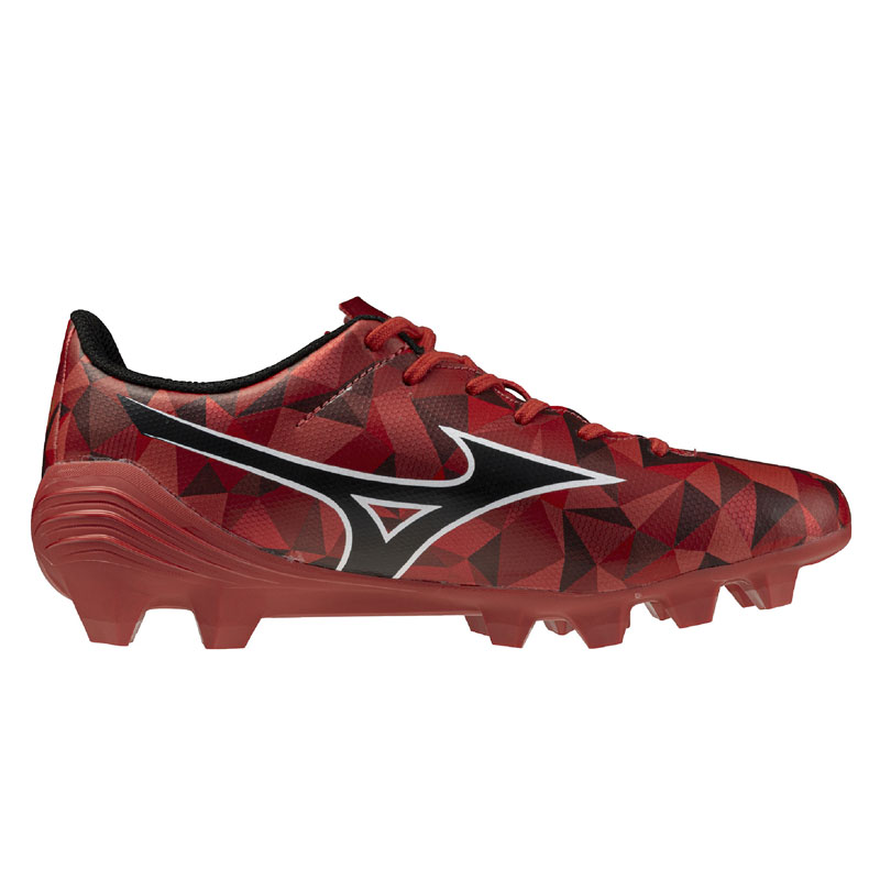 スパイク／サッカー・ラグビー用／ミズノ／25.5／赤／P1GA210401／新品 MIZUNO ミズノ モナルシーダ NEO 2 SW(レッド×ホワイト
