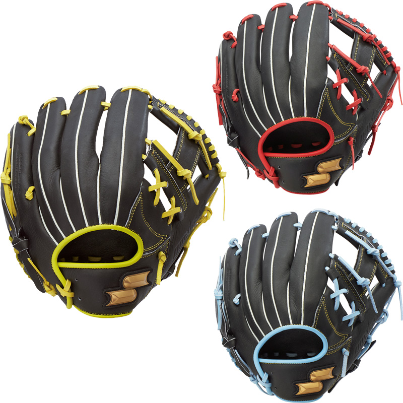 Nike ナイキ野球グローブ 黒/赤 軟式野球用　一般サイズ内野手用 日本未発売】Nike ナイキ 内野手用 グラブ 野球 硬式 11.75