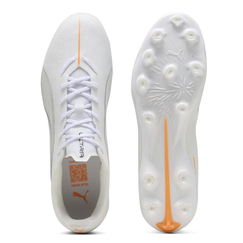 41％OFF！ プーマ サッカースパイク ウルトラ 6 プロ HG/AG ホワイト 土 人工芝 PUMA2025Q3 108553-04 41％OFF！ プーマ サッカースパイク ウルトラ 6 プロ HG/AG ホワイト