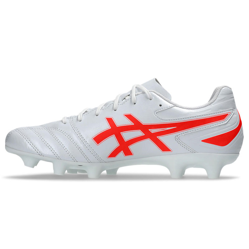 アシックス サッカースパイク DSライト CLUB ホワイト レッド ワイド