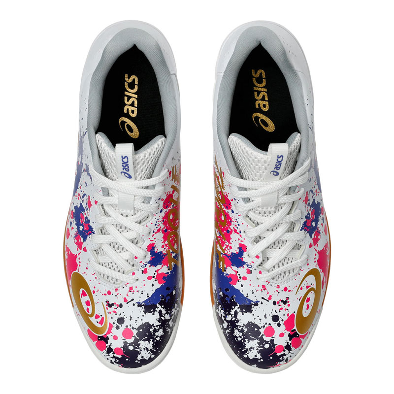 アシックス フットサル インドアシューズ トッキ 8 ホワイト ピュア