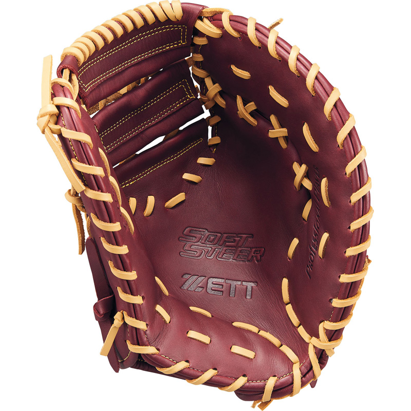 ZETT ゼット 限定 軟式 ファーストミット ソフトステア 一塁手用