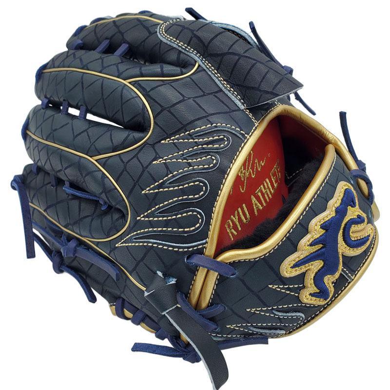 RYU 限定硬式投手用グローブ RYU 硬式グローブ 投手ピッチャー用 右投げ用 限定ラベル 野球