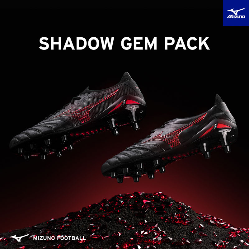 ミズノ サッカースパイク モレリア NEO 4 JAPAN ブラック レッド